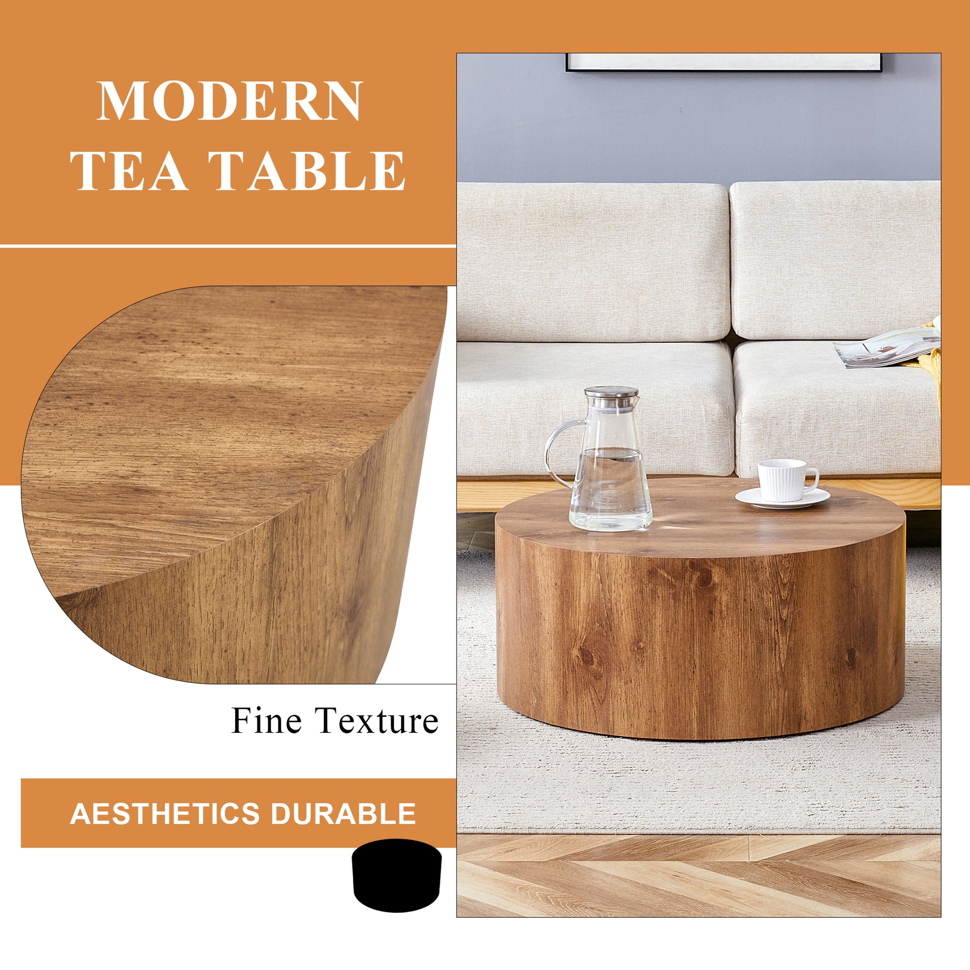 The Cylindrical Table With Its Patterned Design Can Be Easily Integrated Into A Variety Of Interior Styles, From Coffee Tables To Small Dining Tables, Workbenches Or Makeshift Writing Desks. Wood Mdf