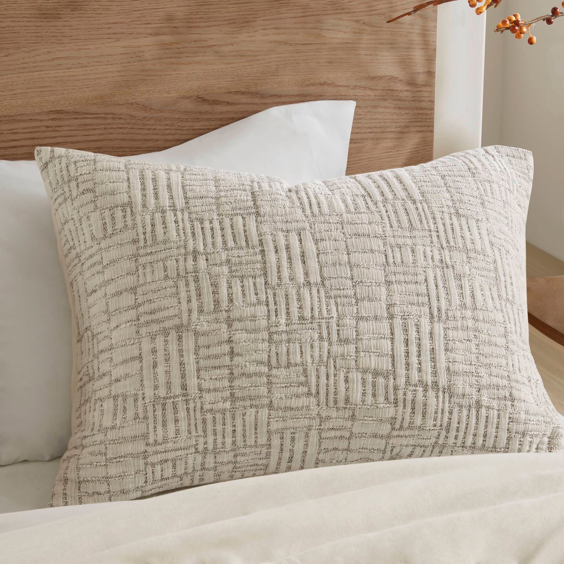 3 Piece Oversized Cotton Matelasse Comforter Set Full Queen Beige Polyester