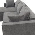 9587G Package Gray Chenille 1 Seat