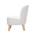 Juni Kids Chair In Boucle Cream Fabric
