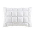 Overfilled Pillow Protector Single Piece Standard Size White Polyester