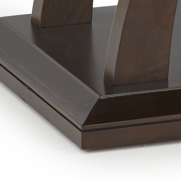 Jocelyn 3 Piece Table Set Brown Brown Wood
