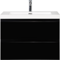 Side Panel Only, Replacement For Bathroom Vanity, 24V11Pzyb02Gb Black Wood