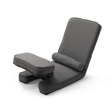 Convertible Sofa Bed With Detachable Cove Gray Gray Cotton