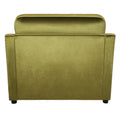Mirod Oversized Accent Chair Comfortable Armrest Cushions, Versatile Neutral Style, Elegant Design, Durable Frame Green Velvet