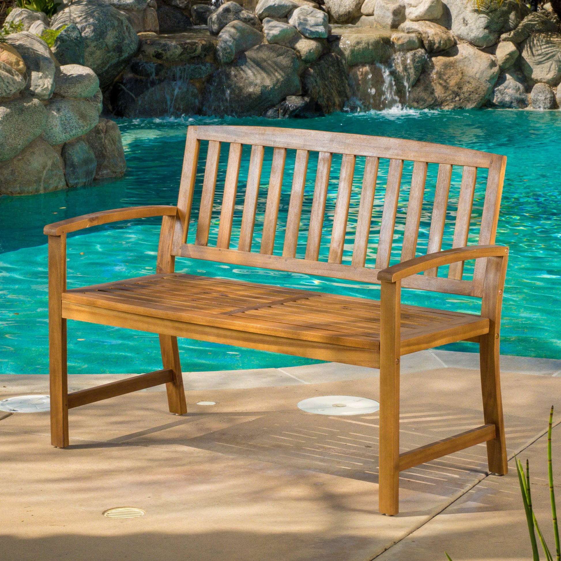 Loja Bench Teak Acacia Wood