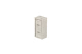 Roller Set With Wall Brackets And Anti Jump Knobs Only, 24D01P07 Bnx Brushed Nickel Stainless Steel