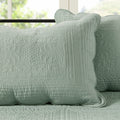 6 Piece Reversible Soped Edge Daybed Cover Set Seafoam Daybed Seafoam Microfiber