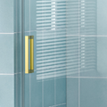 Shower Door Handle Only, 24D01P18 Gx Gold Stainless Steel