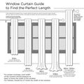 Twist Tab Lined Window Curtain Panel Green 50X84