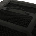 Mgo 29 Square Wood Burning Fire Pit Grey Magnesium Oxide