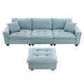 6006C Package Light Blue Suede 1 Seat