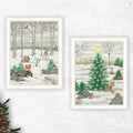 2 Piece Vignette Woodland