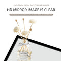 65*24 Inch Floor Mirror Full Length Mirror Ultra Thin Aluminum Alloy Frame Modern Style Standing Hanging Mirror Wall Mounted Mirror Black Modern Glass Metal