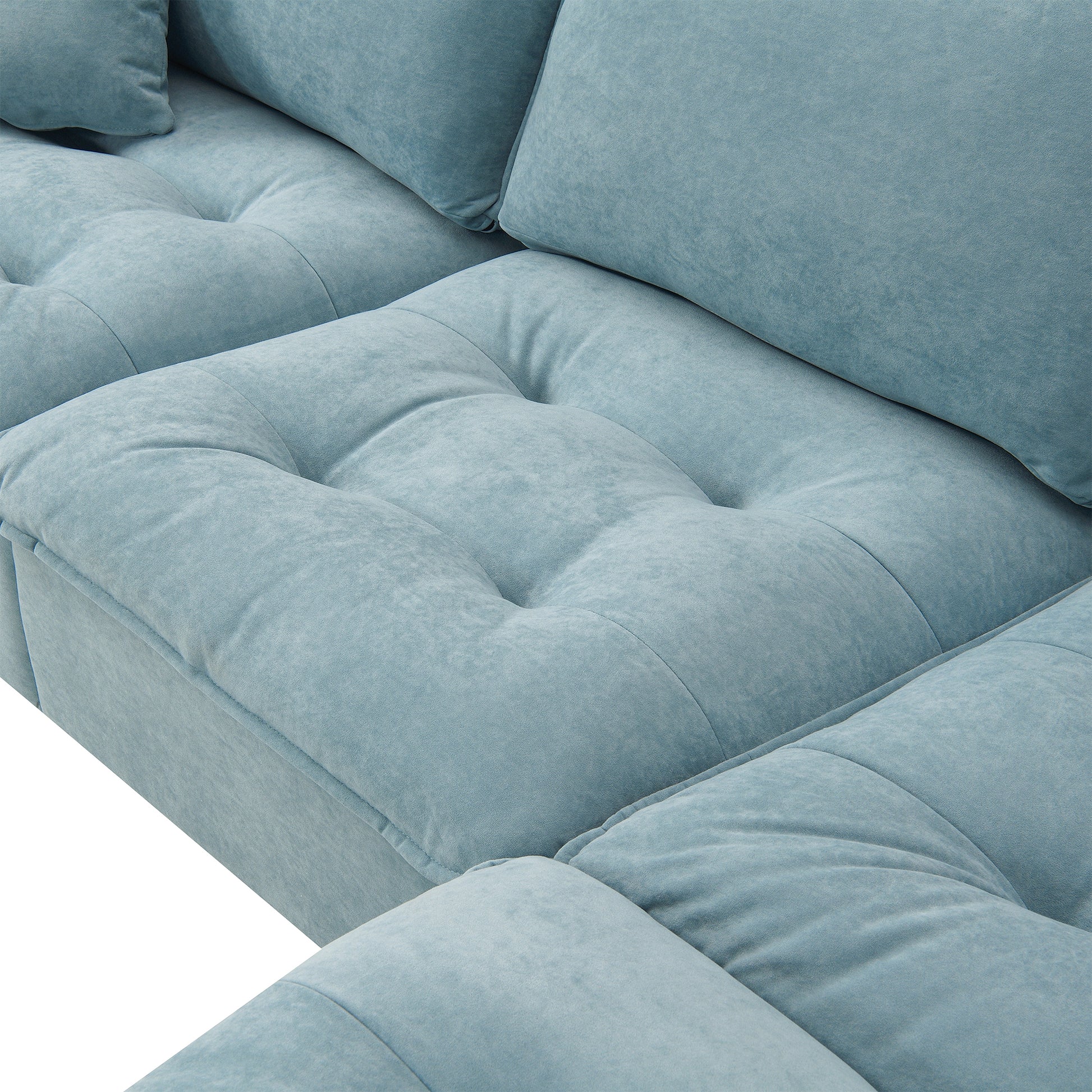 6006C Package Light Blue Suede 1 Seat