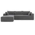 9587G Package Gray Chenille 1 Seat
