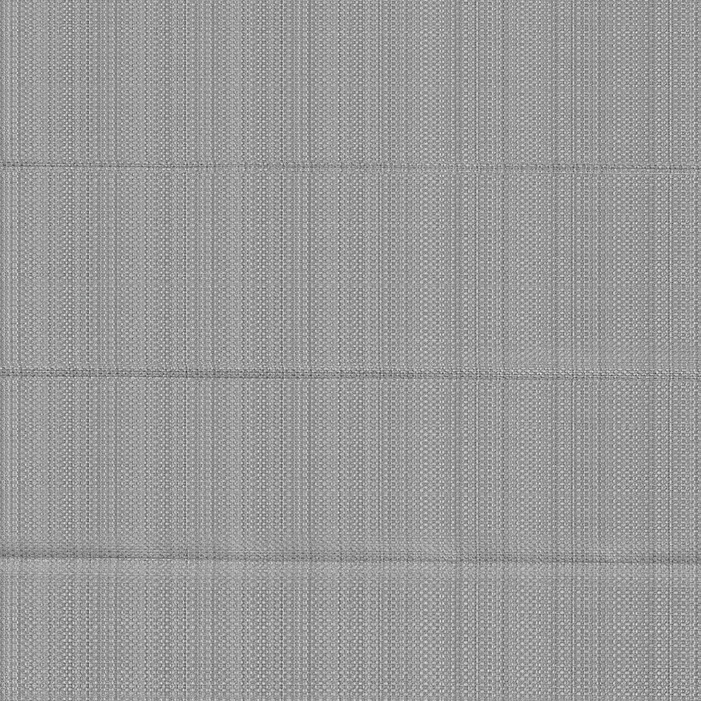 Basketweave Room Darkening Cordless Roman Shade Charcoal Polyester