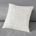 6 Piece Reversible Jacquard Quilt Set With Throw Pillows Navy Full Queen Navy Cotton
