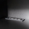 Floating Tv Stand Wall Mounted With 16 Color Leds,69