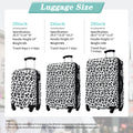 Hardshell Luggage Sets 3 Pcs Spinner Suitcase With Tsa Lock Lightweight 20