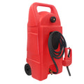 34 Gallon Gas Caddy With Wheels, Fuel Transfer Tank Gasoline Diesel Can,Fuel Storage Tank For Automobiles Atv Car Mowers Tractors Boat Motorcycle Red Red Hdpe