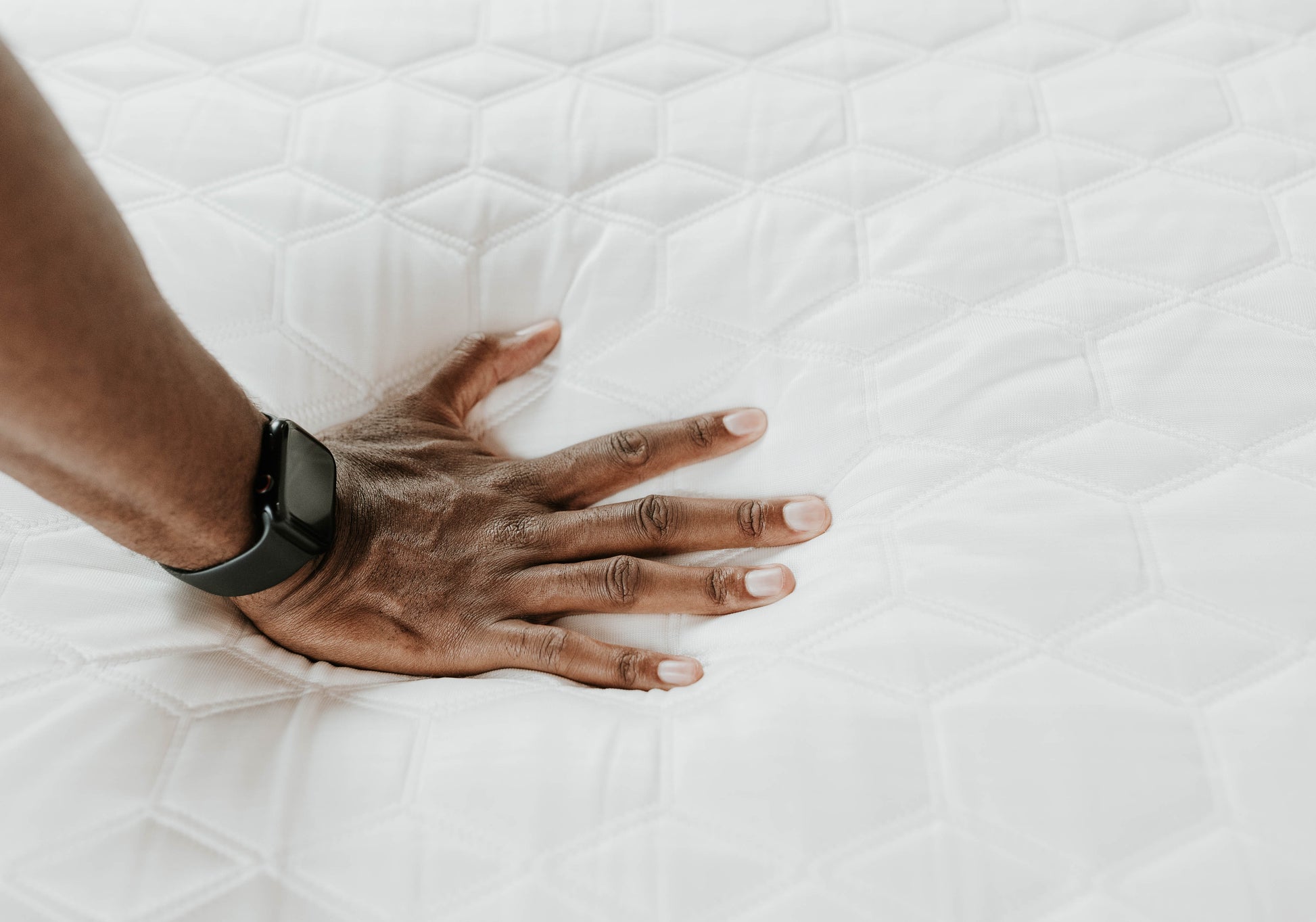 Copper Lux 14" Split Top King Plush Memory Foam Mattress With Phase Change Cooling Fabric White Gray Foam Split Top King