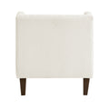 Modern Beige Accent Chair Cushion Seat Corduroy Fabric Upholstery Pillow Living Room Furniture 1Pc Beige Primary Living Space Modern Plywood