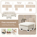 6006A Package Beige Suede 1 Seat
