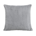 6Pc Modular Sectional Set Gray Corduroy Upholstery 3X Armless Chairs 2X Corner Seats 1X Ottoman Pillows Living Room Furniture Gray Corduroy Wood Primary Living Space Contemporary,Modern Modular