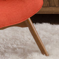 Contour Chair Orange Fabric