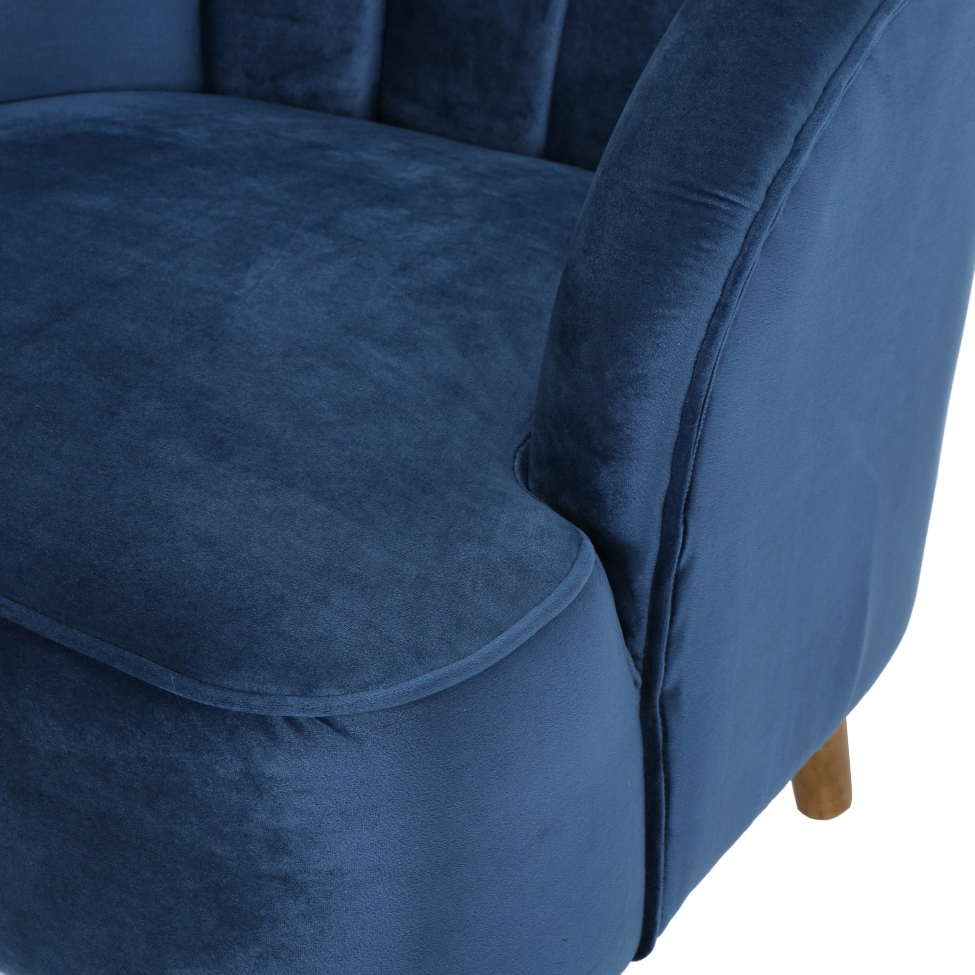 Chair Antique Navy Blue Altay Velvet