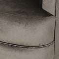 Arm Chair Grey Velvet