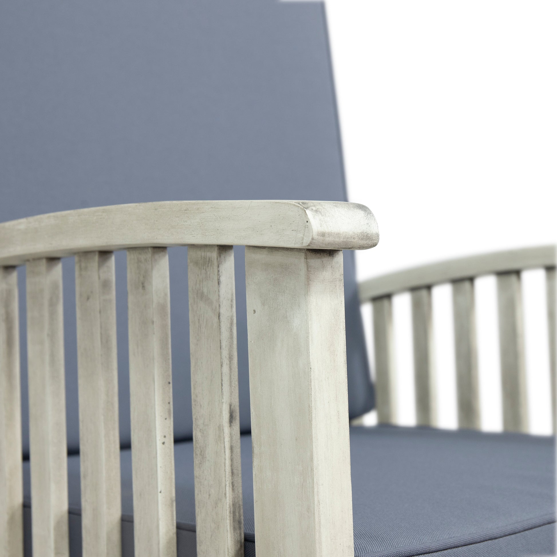 Casa Acacia Rocking Chair Grey Acacia Wood
