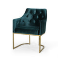 Club Chair Teal Altay Velvet