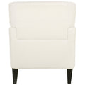 Upholstered Accent Chair Tufted Armchair For Living Room And Bedroom, Beige Beige Birch Foam Teddy