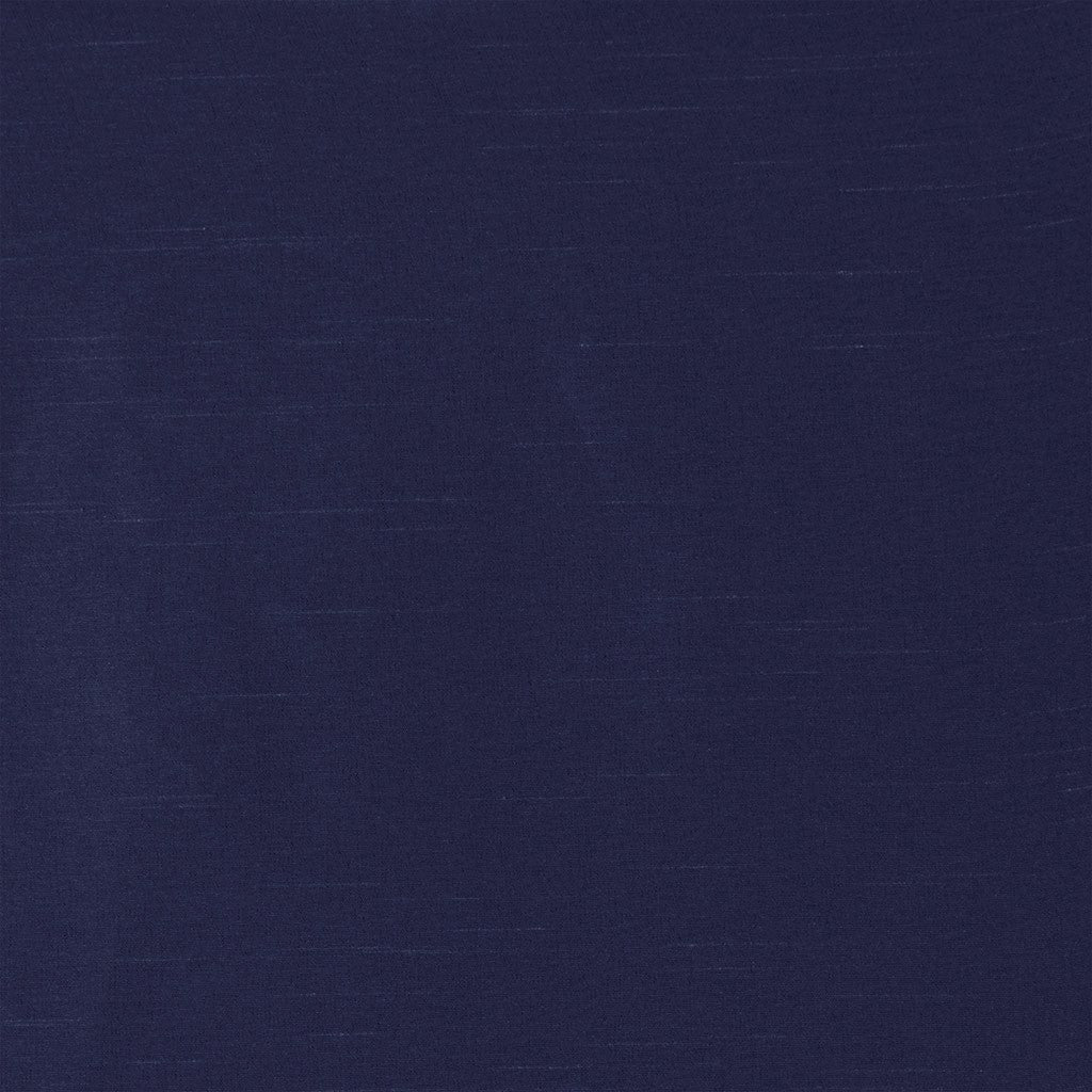 Twist Tab Lined Window Curtain Panel Navy Polyester