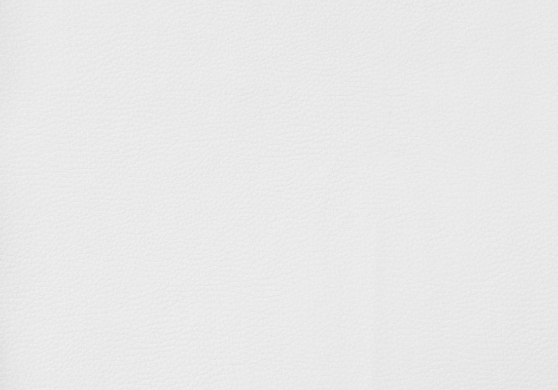 Bar Stool, Set Of 2, Counter Height, Kitchen, Chrome Metal, White Leather Look, Contemporary, Modern White Foam Faux Leather