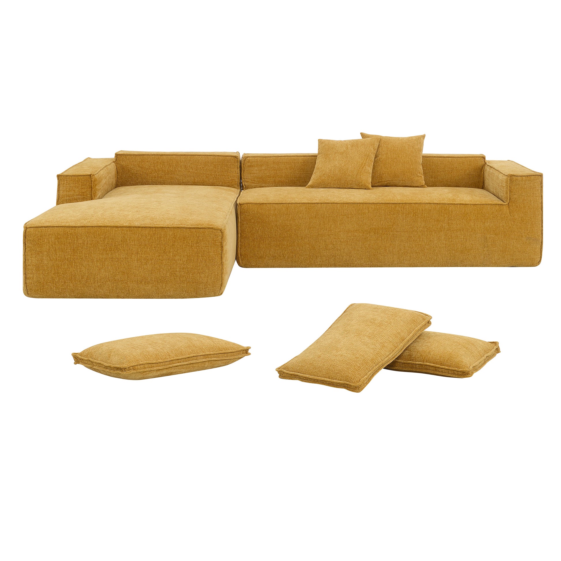 9587F Package Yellow Chenille 1 Seat