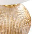 Villanda Table Lamp Gold Glass