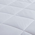 Oversized Down Alternative Comforter White Twin Twin Xl White Nylon