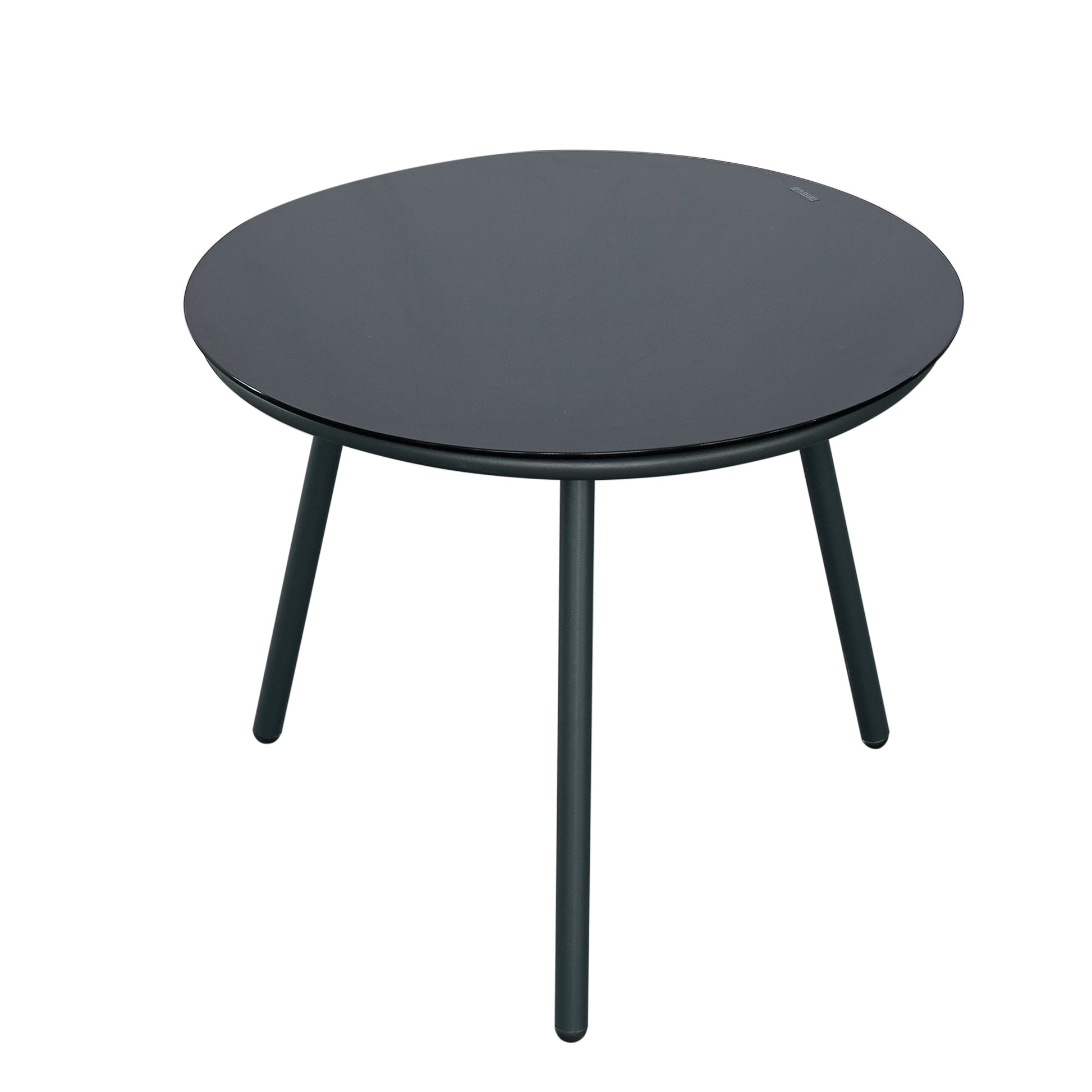 Outdoor Wicker Chairs And Table Bistro Conversation Furniture Set, 3 Pieces For Porch, Balcony, Deck, Patio, Backyard, Natural Color Gray Aluminum