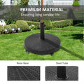 Outsunny 50 Lbs. Umbrella Base, 20.5