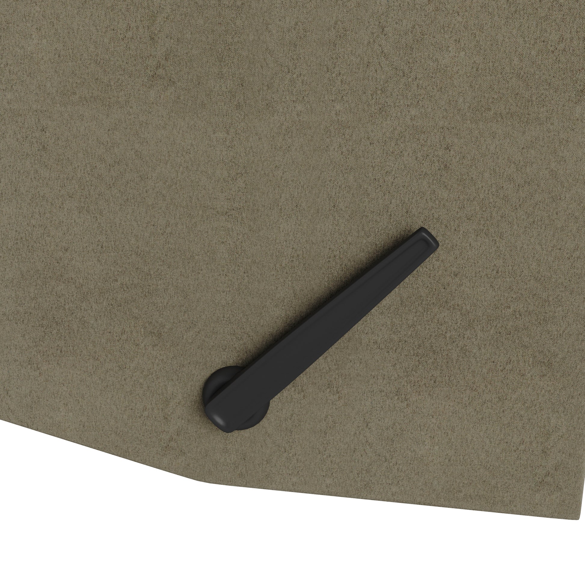 The Granada Recliner In Sage Gray Gray,Sage Manual Handle Wood Handle Microsuede,Polyester