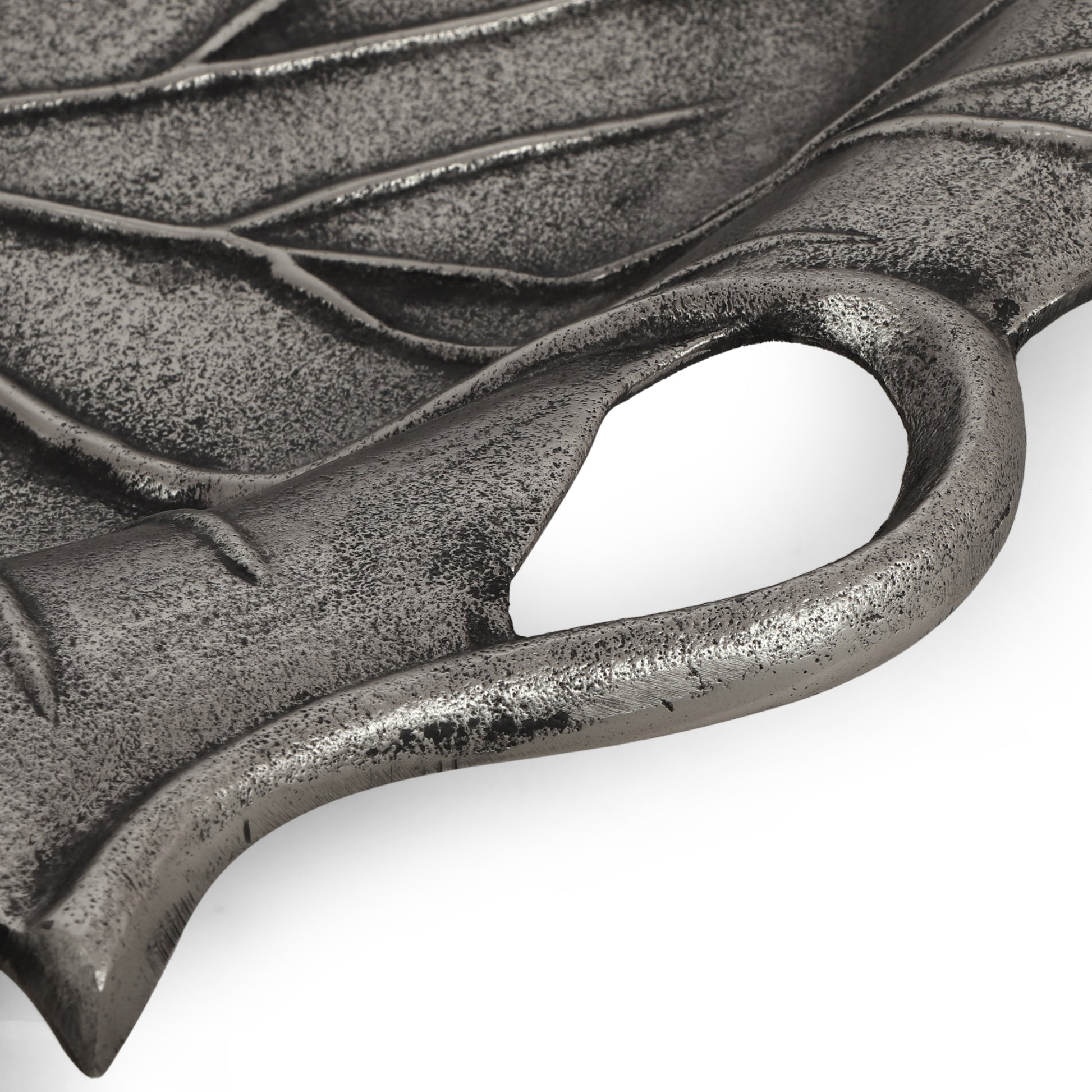 Platter Clear Antique Nickel Aluminium