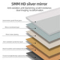 65X22Inch Full Body Mirror With Lights Full Length Mirror Wall Hanging Type Suitable For Bedrooms, Dimming And 3 Color Lighting Silver Modern Glass