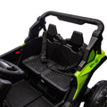 24V Two Seater Kids Ride On Utv W Parents Remote Control,Four Wheel Suspension,Slow Start,Large Wheel Design,Anti Collision Bar,Storage Space,Music,Usb,Bluetooth,Volume Control,Led Lights For Kids 3