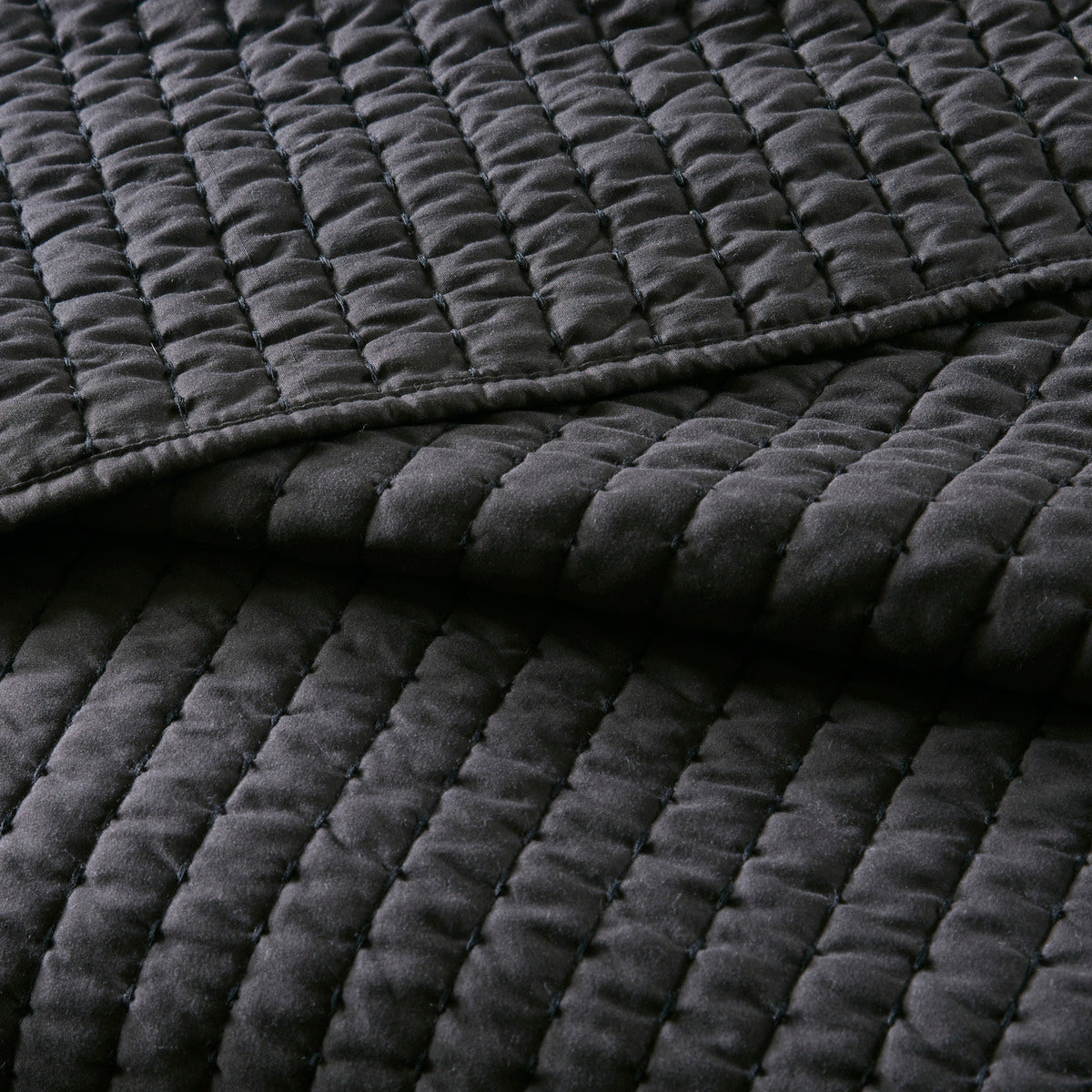 2 Piece Quilt Set Black Twin Twin Xl Twin Black Microfiber