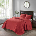 Reversible Bedspread Set Red Queen Red Cotton