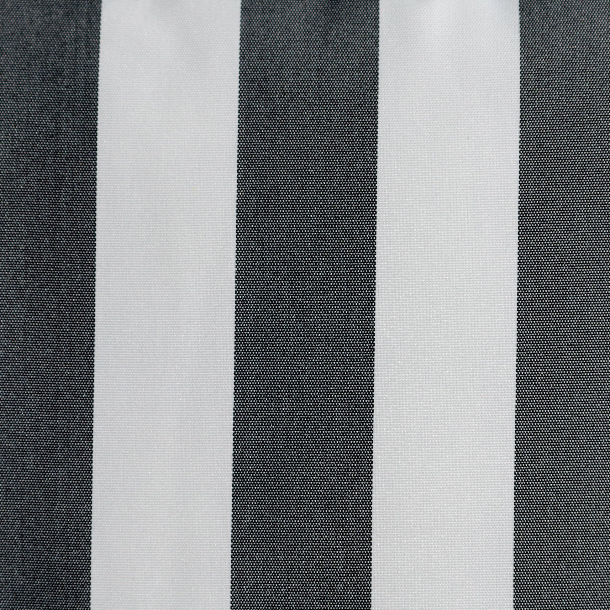 Coronado Stripe Rectangular Pillow Black Fabric