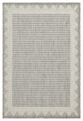 Sunshine Gc Har2015 Silver 2 Ft. 7 In. X 7 Ft. 3 In. Indoor Outdoor Area Rug Silver Polyester Polypropylene